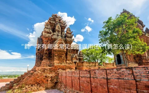 “羁”字有哪些常见的错误用法？(羁怎么读)