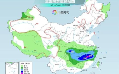 南方强降雨强对流天气频发 北方大部迎升温