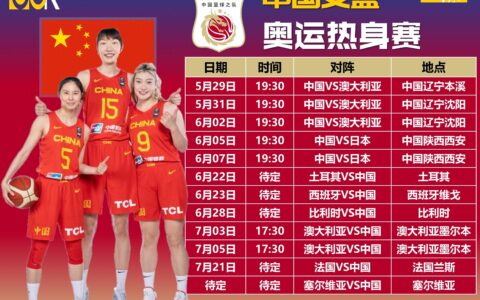 中国女篮热身赛增至12场，李梦和韩旭中坚，奥运会备战改善三问题