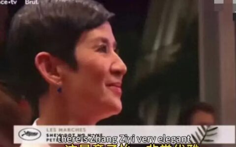 戛纳红毯认错人？外媒错把吴君如认成章子怡