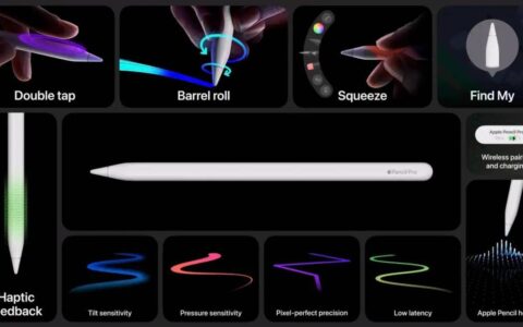 苹果推出新款手写笔Apple Pencil Pro，支持Find My功能-支持苹果手写笔的机型