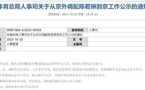 入编成功！31岁陈若琳进京任职，和全红婵合作两年，带徒弟拿11冠-陈若琳2020