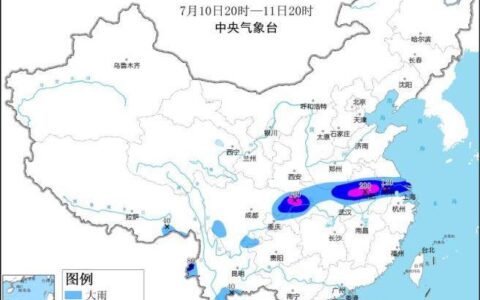 中央气象台五预警齐发！北京南部等地有35℃以上高温-北京高温预警和暴雨预警
