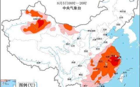 高温橙色预警：江浙沪等12省区市部分地区有37℃以上的高温天气-浙江高温城市排行榜最新